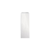 Q0928W Χάρτινο σακουλάκι Βεζετάλ, (τιμή ανά κιλό), λευκό, 9x28cm, Intertan