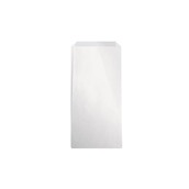 Q12526W Χάρτινο σακουλάκι Βεζετάλ, (τιμή ανά κιλό), λευκό, 12.5x26cm, Intertan