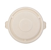 QSRL7501000 Καπάκι SAFELOCK από ζαχαροκάλαμο, για σκέυη στρογγυλά φ20.5cm (750-1250cc), TESSERA