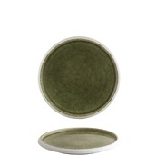 IS.050131 Πιάτο ρηχό φ23xΥ2.8cm, λαδί, reactive σμάλτο, σειρά SAVEURS, In Situ