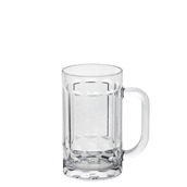 MELO.9549 Ποτήρι PC Mπίρας με χέρι, 46cl, φ7.7xΥ13.4cm, 183gr, Morleos