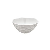 GRM-697/WHITE Μπωλ μελαμίνης ανάγλυφο, φ23xΥ10cm, 2Lt, 470gr, λευκό