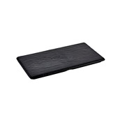 GRM-457/BLACK Πιατέλα (Δίσκος) μελαμίνης, GN1/3, 32.5x16.5xΥ2cm, 360gr, μαύρη