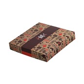 QT2222EN Κουτι ψητ/λειου (ανά κιλό), T22x22, 22x22x4, σχέδιο enjoy, πίτα μικρή σκεπαστή, Intertan
