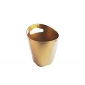 M.825 Δοχείο Πάγου φ14xΥ16.5cm, πλαστικό, χρυσό χρώμα