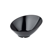 GRM-622/BLACK Μπωλ μελαμίνης επικλεινές, φ21xΥ11cm, 700ml, 445gr, μαύρο