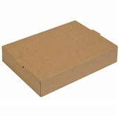 P005639 Χάρτινο κουτί Easy-Open All Day, Kraft, 27x19x7.5cm, μιας χρήσης, ROIS Bros