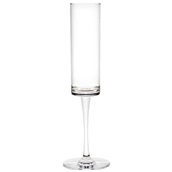 MELO.9552 Ποτήρι PC Σαμπάνιας, 16.5cl, φ4.5xΥ24.6cm, 91gr, Morleos