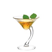 MELO.8590 Ποτήρι PC Martini καμπυλωτό πόδι, 16.5cl, φ11.5xΥ14.5cm, 97gr, Morleos