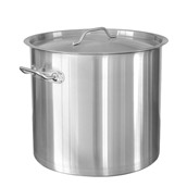 SD14545 Μαρμίτα INOX, με καπάκι, φ45xΥ45cm, (71Lt)