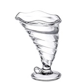 MELO.9254 Μπωλ Παγωτού πλαστικό PC, 37cl, φ12.5xΥ17.6cm, 212gr, Morleos