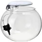 MELO.LB450WB Ενυδρείο PC. σφαιρικό, φ45xΥ42cm, 3.650Kg, Morleos