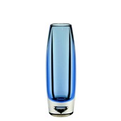 MELO.F005/BLUE Χρωματιστό μπουκάλι/Βάζο πλαστικό PC, μπλε, φ6.1xΥ18cm, 374gr, Morleos