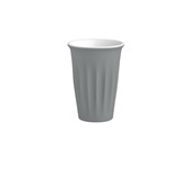 COF0525/X9243 Κούπα πορσελάνης 25cl, Σειρά Ribby, γκρι, G. Benedikt