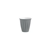 COF0514/X9243 Κούπα πορσελάνης 14cl, Σειρά Ribby, γκρι, G. Benedikt
