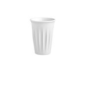 COF0525 Κούπα πορσελάνης 25cl, Σειρά Ribby, λευκή, G. Benedikt