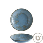 S-SKYSNLBLM23CK Μπωλ Σαλάτας Πορσελάνης, 23CM, 1000cc, Sky Snell, Reactive Glaze, BONNA