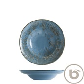 S-SKYSNLGRM24CK Πιάτο Βαθύ πορσελάνης 24cm (400cc), Sky Snell, Reactive Glaze, BONNA