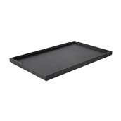 BQ702B Ξύλινο Κουτί Παρουσίασης Μπουφέ, GN1/1, 53x32.5x3.1cm, Black Lacquer, SELECT CONCEPT