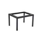 SEL017 Ψηλή Μεταλλική Βάση (riser) GN1/2, 28.7x23.3x18.6cm, μαύρη, SELECT CONCEPT