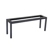 SEL019 Ψηλή Μεταλλική Βάση (riser) GN2/4, 49.5x12.9x18.6cm, μαύρη, SELECT CONCEPT