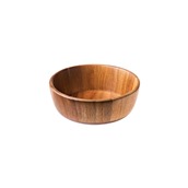 S5062 Ξύλινο μπωλ buffet φ21xΥ7cm, από ξύλο ακακίας, Leone