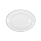 063.0050.00001 Πιατέλα οβάλ πορσελάνης 32x24cm, Σειρά Αgma, CostaVerde