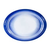 063.0045.04267 Πιατέλα οβάλ πορσελάνης 38x28cm, Σειρά Αgma Marino, CostaVerde