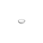 056.1156.03949 Μπώλ πορσελάνης Φ6x2cm, με μαύρη ρίγα, Σειρά Nordika Rim Black, CostaVerde