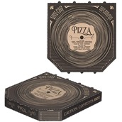 40x40x4.2/DISC-BK Κουτί Πίτσας Μικροβέλε ΔΙΣΚΟΣ ΒΙΝΥΛΙΟΥ, Μαύρο, 40x40x4.2cm