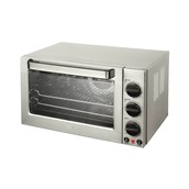 H7424K+1 Φούρνος Κυκλοθερμικός INOX, 2.7KW, για 3 σχάρες 43x30cm, KARAMCO