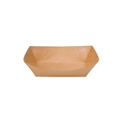 QDST13 Χάρτινο σκαφάκι Kraft, DURA, 13oz, 10.5x7xΥ4.2cm, μιας χρήσης, Tessera