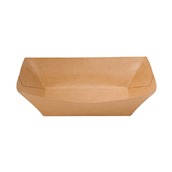 QDST23 Χάρτινο σκαφάκι Kraft, DURA, 23oz, 13.7x8.8xΥ5.5cm, μιας χρήσης, Tessera