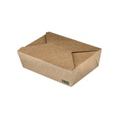 QF1400FSC Χάρτινo κουτί Kraft (φάκελος), 1400cc, 15x12xΥ6.3cm, μιας χρήσης, Intertan