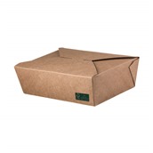 QF1000FSC Χάρτινo κουτί Kraft (φάκελος), 1000cc, 15x12xΥ5cm, μιας χρήσης, Intertan