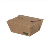 QF800FSC Χάρτινo κουτί Kraft (φάκελος), 800cc, 11.2x9xΥ6.4cm, μιας χρήσης, Intertan