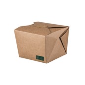 QF1200FSC Χάρτινo κουτί Kraft (φάκελος), 1200cc, 11x10.5xΥ9cm, μιας χρήσης, Intertan