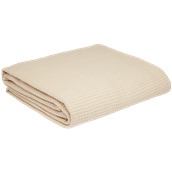 WF280-BG-160X240 Κουβέρτα πικέ μονή, 160x240cm, μπεζ, 280gr/m², Πολύ απαλή