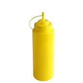 M.888 Μπουκάλι μουστάρδας 36oz (1025ml) Squeeze, με φαρδύ πώμα, Κατασκευάζεται στην Ε.Ε.