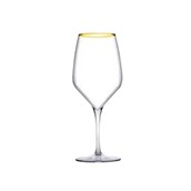 PAS.440359G6-D/OEM Γυάλινο Ποτήρι Κρασιού, GOLDEN TOUCH, 58cl, Φ6.8xΥ23.5cm, Pasabahce