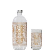 PAS.96983/OEM Σετ Κανάτα&4 ποτήρια,TIKI, 110cl&36.5cl, Pasabahce