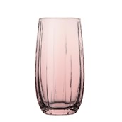 PAS.420415-P/OEM Γυάλινο ποτήρι νερού, ροζ, LINKA LONG DRINK, 50cl, φ5xΥ15cm, Pasabahce
