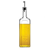 PAS.80230/OEM Γυάλινο Δοχείο λαδιού , 1000ml, φ8xY29cm, Pasabahce