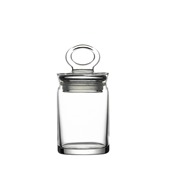 PAS.95104/OEM Γυάλινο Βάζο με καπάκι, 24cl, φ6.4xY13.8cm, Pasabahce