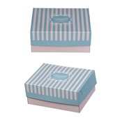 QK6PN Κουτί ζαχαροπλαστικής μεταλιζέ, Patisserie New,  Νο 6, τιμή ανά κιλό