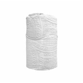 AI-CV-12158 Κουβερλί μικροϊνας διπλό, 220x230cm, 100% polyester, λευκό, Artisti Italiani