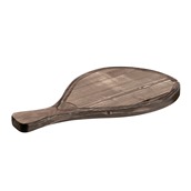 26930 Ρακέτα 40x23x2cm, καυσόξυλο με αυλάκι, Vintage επεξεργασία, Bisetti
