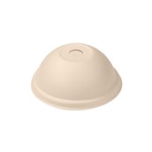 QDL90B Καπάκι θόλος (Dome), απο ζαχαροκάλαμο (Bio), 90mm (για 12/16oz), Tessera