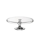 PAS.95117 Τουρτιέρα γυάλινη φ32cm, PASABAHCE