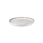 360W-VN-27 Πιάτο με κάθετο RIM πορσελάνης, Φ27cm, Λευκό, σειρά 360, LUKANDA